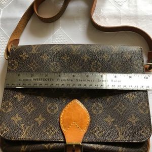 LOUIS VUITTON CARTOUCHIERE CROSSBODY BAG